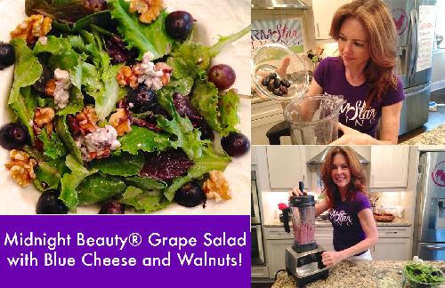 GRAPE Salad with Blue Cheese and Walnuts